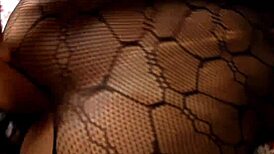 Neighbor pays for lingerie with her ass