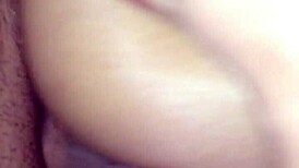 Mexican prostitute bent over in intense doggystyle