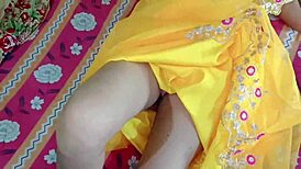 Indian Newlywed Wife Enjoys Honeymoon Sex with Husband in Hot XXX Video