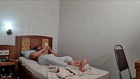 That quick escape to my room for a wild pounding