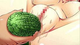 bound wife gets creampied in outdoor hentai bondage