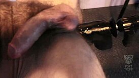 Can roman todd handle the machine's rough bondage fucking?