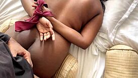 Desi girl gets playful with her boyfriend, showing off that tight sexy ass. Horny vibes all over this Indian scene!