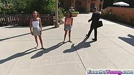 do petite aria and raquel like fucking the neighbor?