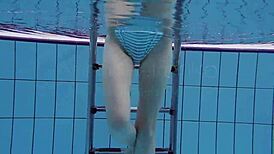 anna netrebko skinny tiny 18+ teen 18+ underwater in pool country vibes 🌊