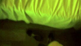 Watching Netflix with my stepsister, but I couldn't resist shoving my cock in her mouth, almost getting caught