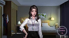 Discovering the secret pie in this anime game cartoon