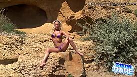 Chantelle poses in bikini