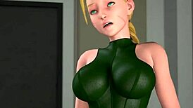 Girls experience hot 3d futa anal sex and cum after passion!