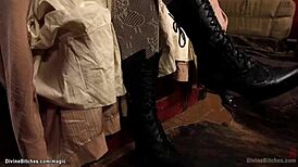 black mistress training new male slave