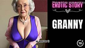 granny’s tale of a shy old lady becoming a wild milf