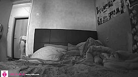 hidden camera captures petite teen in raw private action - vik freedom