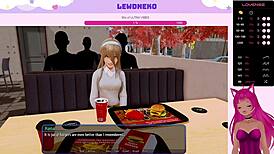 Vtuber Lewdneko Plays Harem Hotel Part 30