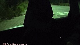 Wife Squirts And Fucks Voyeur In Public Parking Caught By Strangers