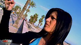 i french babe lana fever paying her holiday with her pussy, oh god