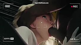 Spider Woman 3D Game Features Raw Uncensored Sex