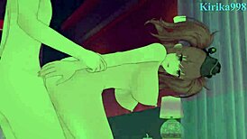 哟，舰C中的鹿岛和亚特兰大激烈3D性爱，你没见过！