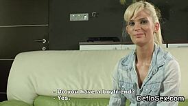 I watched this awesome teen 18+ virgin rub her slim pussy until climaxing in close-up masturbation