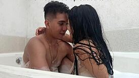 Cheating Wife Fucks Her Lover Passionately in the Jacuzzi!