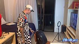 Raw meu parceiro came home and we swapped hard in hot 3d action