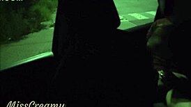 Wife Squirts And Fucks Voyeur In Public Parking Caught By Strangers