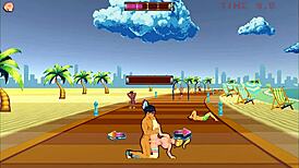 Roller Babe Hentai Game Ep 3 Features Outdoor Gangbang with BBC and BWC