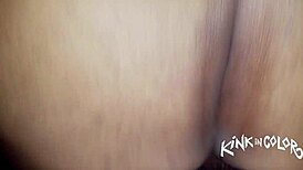 random bbw milf fucking in doggystyle with big ass and double cumshot on tits