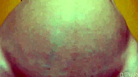 Close-Up Grinding And Rubbing Virgin Dripping Pussy To Creampie.