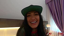 tattooed adel asanti slurping on a massive cock, damn! 😍