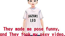 leo anime girl got naked in gravure