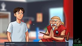 finally got my bike in summertime saga ep 54! 🏍️