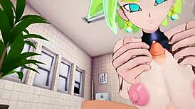 Lesbian POV Experience In Dragon Ball Hentai With Khalifa