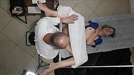Horny patient seduces gynecologist during routine exam