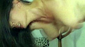 Cutie with huge breasts takes hard pounding in tight hole