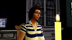 Sims 4 Parody of Back to the Future