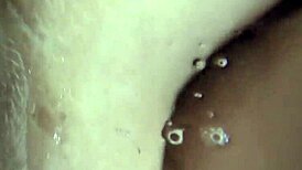 Intense Japanese fetish with saliva and tongue play in close detail