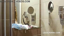 i watch belle leading the gang in a crazy ass to mouth bang