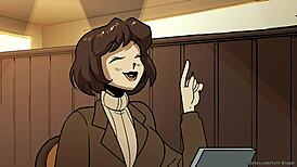 Bombshell barista serves coffee part 2 by tailblazer 😊