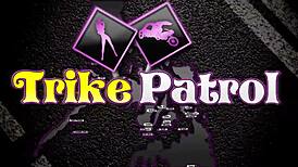 Aubrey ice gets pounded hard by monster cock in trikepatrol.