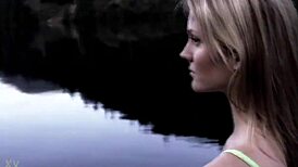 Supernatural Sexy Bikini Girl Swimming In The Pool