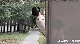 i watch belle leading the gang in a crazy ass to mouth bang