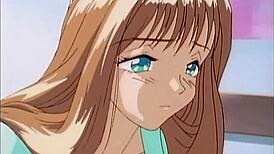 Shy wet anime teen babe ready for some hardcore fun, huh? 😜