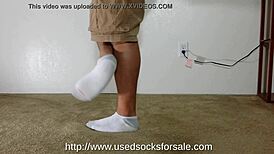 gay domination unfolds with dirty sock sucking and roleplay fetish