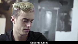 Damn, Daddy Punishes Boy for Sneaking Behind His Back - Soncreep!