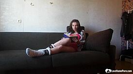 Heart-Pounding Spycam Catches Stepsister Fingering Her Tight Pussy