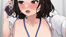 Creampie cowgirl while on the phone, oops I mean