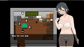 Magical girl with big tits in hentai game, ready for action?