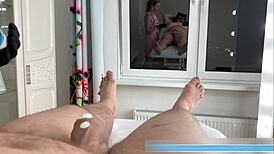 Sugarnadya shows massage skills 😊