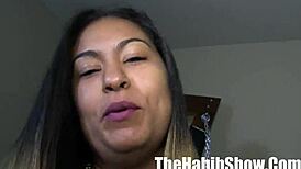 Dominican freaks rip clothes in intense threesome gangbang with BBC on Leona Banks