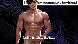 i sucked my roomies straight boyfriends cock - gay stories